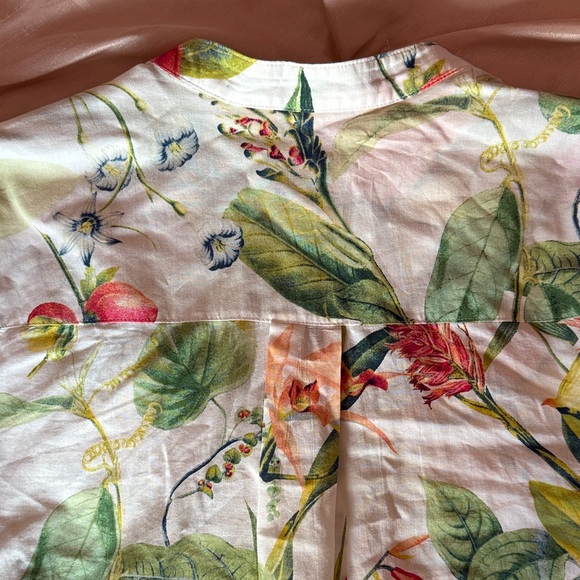 Chico's Tropical Floral Blouse - Picture 12 of 12